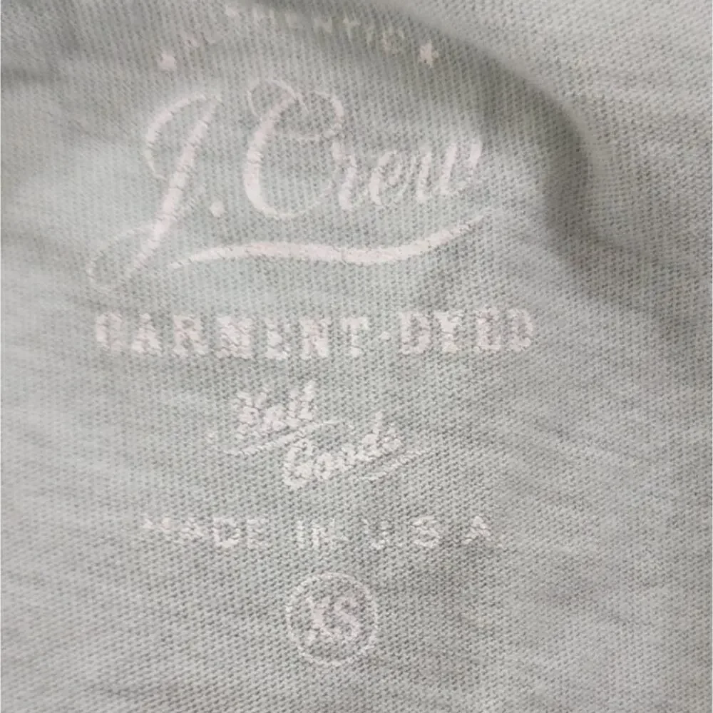 J. CREW light green‎ tee shirt size Xs